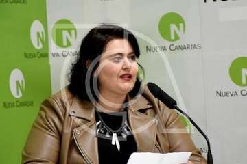 Asamblea de Nueva Canarias de esta tarde en Telde (foto Antonio Alí)